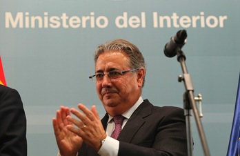 El ministro español de Interior, Juan Ignacio Zoido. (J. DANAE/ARGAZKI PRESS)