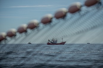 Los Veintiocho han alcanzado tras largas negociaciones un acuerdo sobre las capturas en el Atlántico en 2017. (Gorka RUBIO/ARGAZKI PRESS)