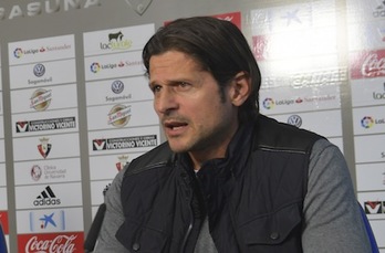 Vasiljevic ha reconocido que las negociaciones para el retorno de Merino están en punto muerto. (Idoia ZABALETA/ARGAZKI PRESS)