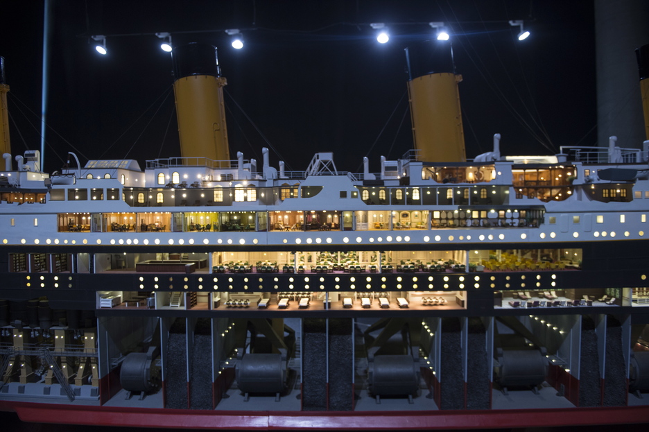 Exposición ‘Titanic: The reconstruction’ en el Euskalduna. (Monika DEL VALLE / ARGAZKI PRESS)