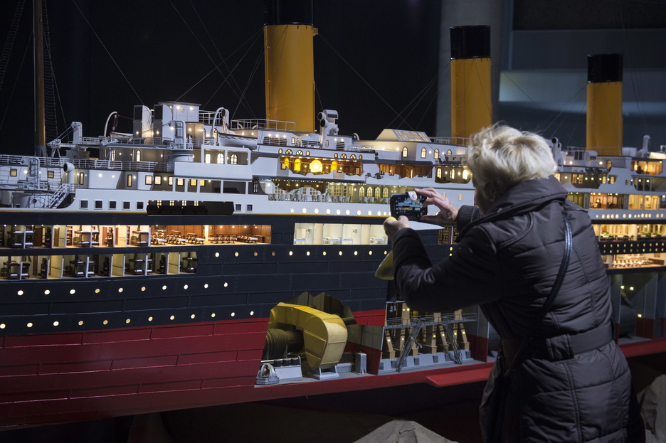 Exposición ‘Titanic: The reconstruction’ en el Euskalduna. (Monika DEL VALLE / ARGAZKI PRESS)