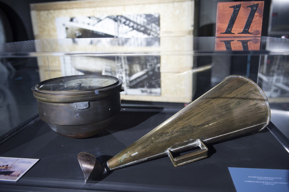 Exposición ‘Titanic: The reconstruction’ en el Euskalduna. (Monika DEL VALLE / ARGAZKI PRESS)