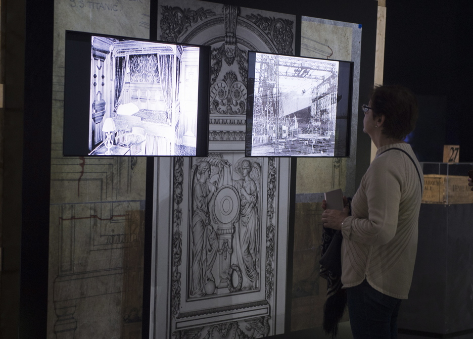 Exposición ‘Titanic: The reconstruction’ en el Euskalduna. (Monika DEL VALLE / ARGAZKI PRESS)