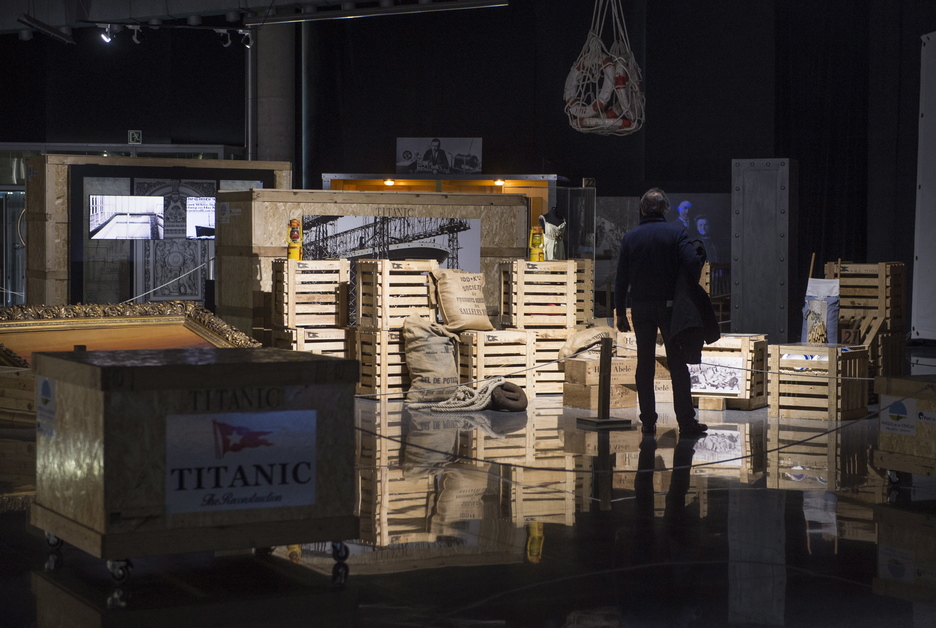 Exposición ‘Titanic: The reconstruction’ en el Euskalduna. (Monika DEL VALLE / ARGAZKI PRESS)