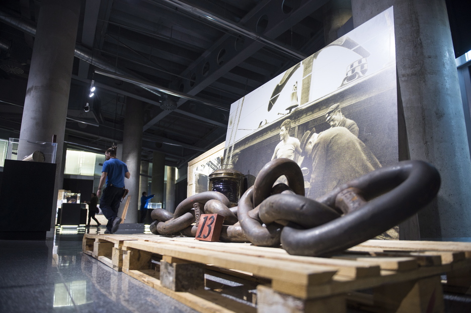 Exposición ‘Titanic: The reconstruction’ en el Euskalduna. (Monika DEL VALLE / ARGAZKI PRESS)