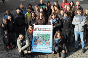 Presentación de la iniciativa hoy en Altsasu.