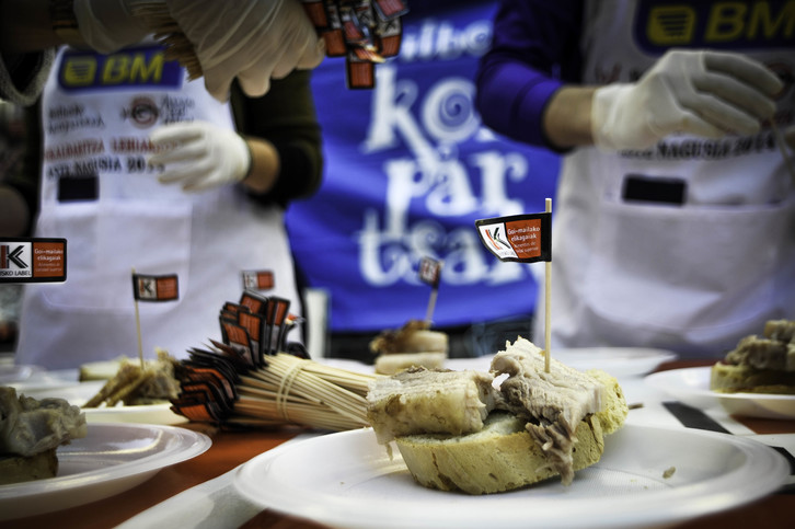 Bilboko Konpartsek txosna jarriko dute urtero bezala.