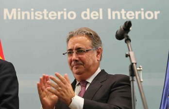 Juan Ignacio Zoido, ministro español del Interior. (J.DANAE/Argazki Press)