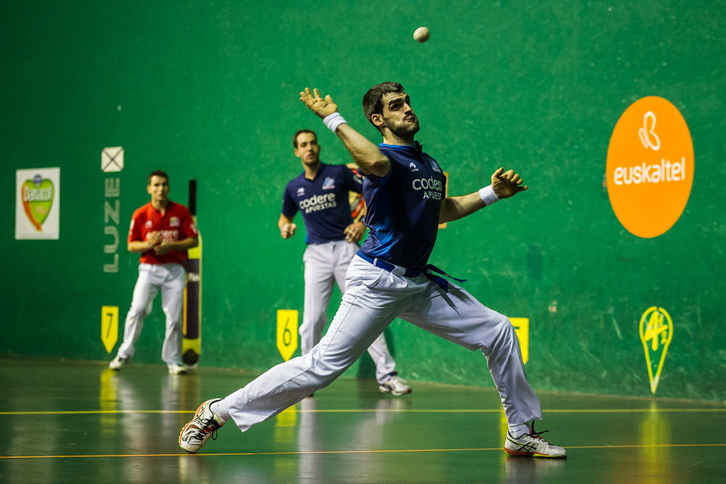 Ezkurdia izan da lauetan onena. (Aritz LOIOLA / ARGAZKI PRESS)