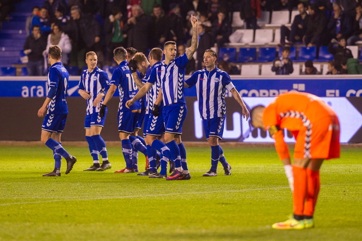Partida erosoa izan du Alavesek Nasticen aurrean. (Juanan RUIZ / ARGAZKI PRESS)