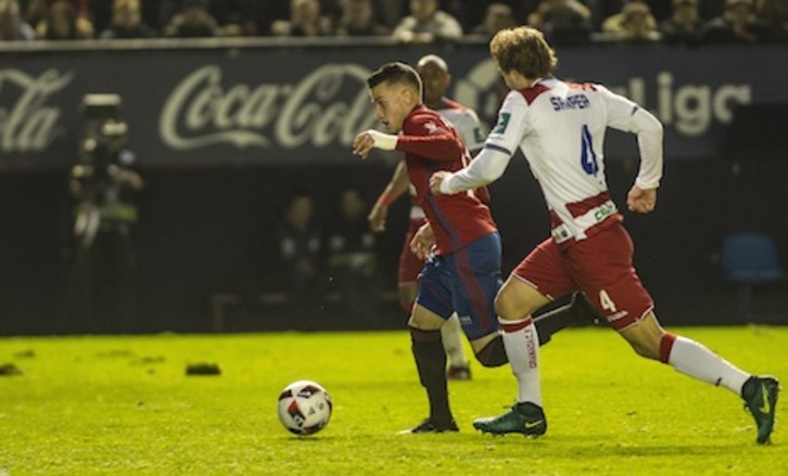 Tras superar al Granada, Osasuna se medirá al Eibar en Copa. (Jagoba MANTEROLA/ARGAZKI PRESS)