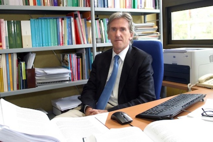 El catedrático José Luis Goñi ha sido designado nuevo miembro del Consejo de Nafarroa. (UPNA)