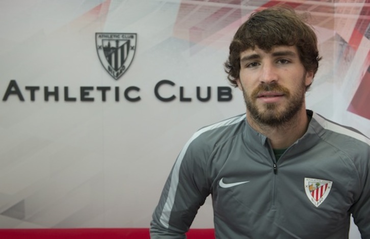 Yeray Álvarez, jugador del Athletic. (Monika DEL VALLE/ARGAZKI PRESS)