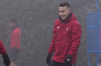 Berenguer ha destacado el carácter «peleón» del Eibar, próximo ribal copero. (OSASUNA)