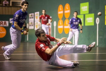 Altuna izan da lau pilotarien artean hoberena. (Jaizki FONTANEDA/ARGAZKI PRESS)