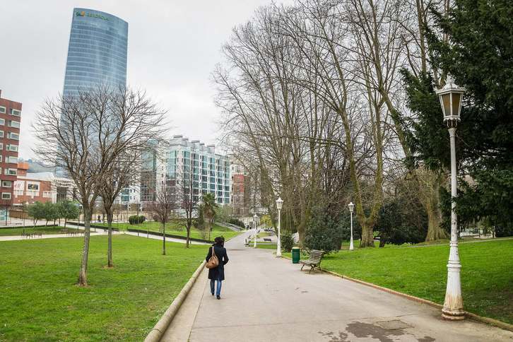 Parque de Doña Casilda en Bilbo. (ARGAZKI PRESS)
