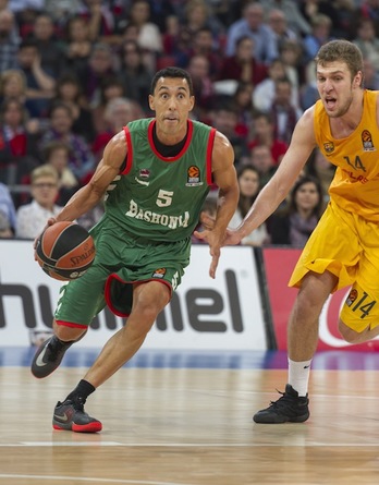 El veterano base argentino Pablo Prigioni. (Juanan RUIZ/ARGAZKI PRESS)