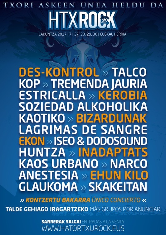 Primeras confirmaciones de Hatortxu Rock 20. (HATORTXU ROCK))