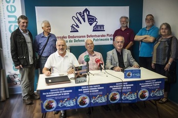 El primer congreso estatal por la recuperación del patrimonio se celebró recientemente en Iruñea. (Jagoba MANTEROLA/ARGAZKI PRESS)