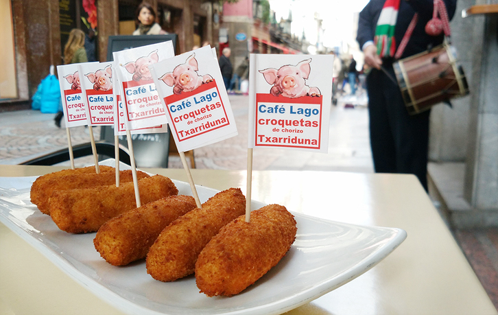 Croquetas del Café Lago.