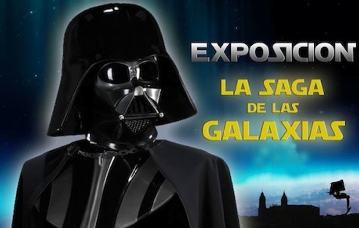 Cartel de la muestra sobre el universo ‘Star Wars’ que durante tres días estará en Baluarte.