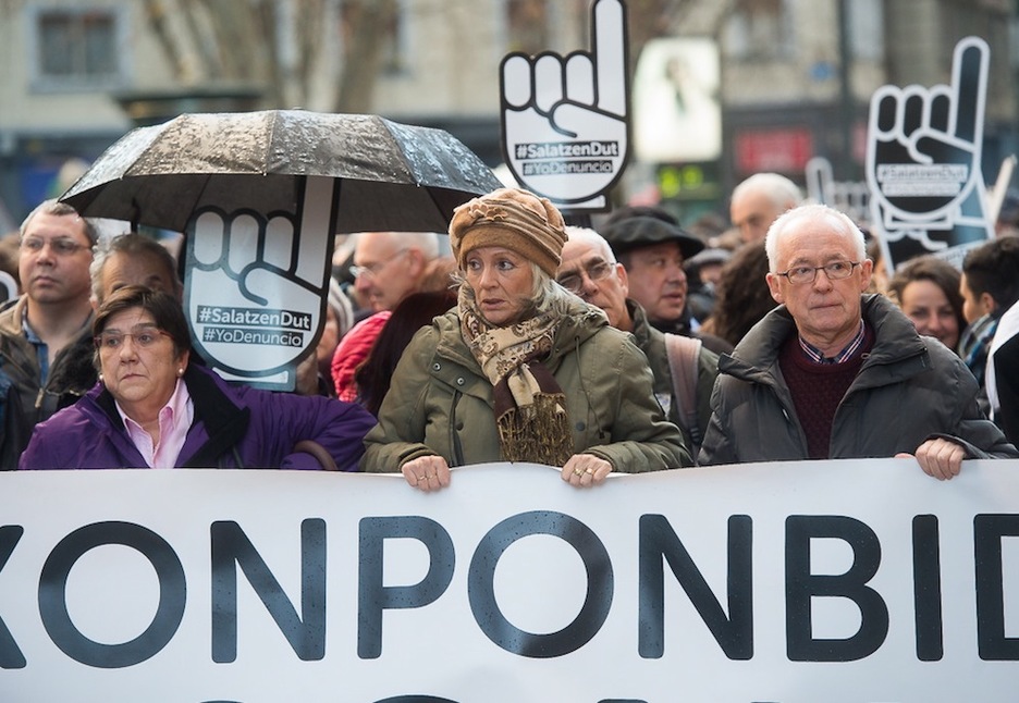 Edurne Brouard, Rosa Rodero eta Joseba Azkarraga. (Luis JAUREGIALTZO/ARGAZKI PRESS) Edurne Brouard, Rosa Rodero eta Joseba Azkarraga. (Luis JAUREGIALTZO/ARGAZKI PRESS)