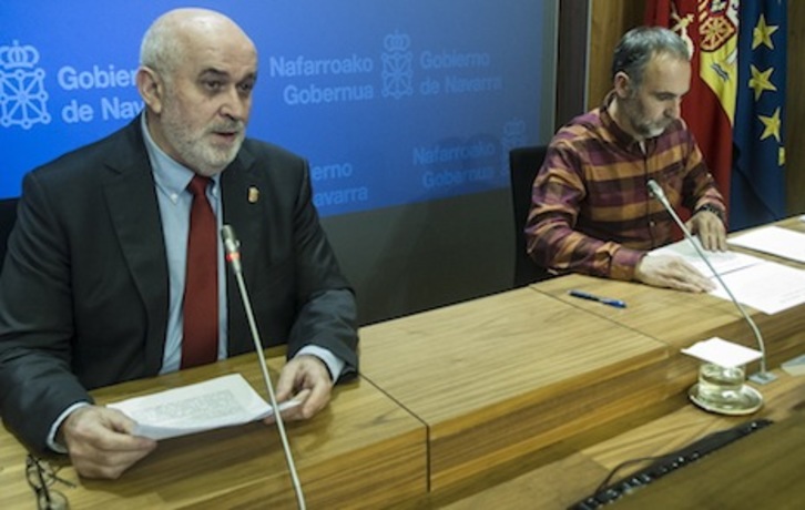 José Luis Mendoza, en una comparecencia anterior. (Jagoba MANTEROLA/ARGAZKI PRESS)