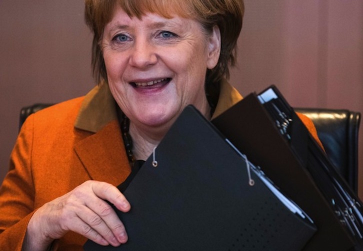La canciller alemana, Angela Merkel, optará a un cuarto mandato. (Odd ANDERSEN/AFP)
