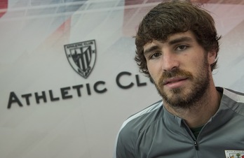 Yeray Alvarez, artxiboko irudi batean. (Monika DEL VALLE/ARGAZKI PRESS)