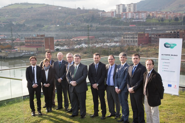 Presentación del proyecto AS Fabrik. (Bilboko Udala)