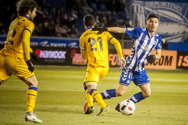 El Alavés ha eliminado al Alcorcón haciendo bueno el resultado del partido de ida. (Jaizki FONTANEDA / ARGAZKI PRESS)