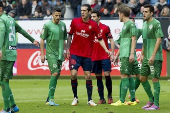 Nikola Vujadinovic, en su anterio etapa con Osasuna. (Iñigo URIZ / ARGAZKI PRESS)