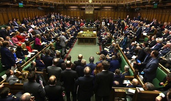 El Gobierno birtánico presenta el proyecto de ley para activar el Brexit. (AFP)