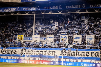 Al igual que en cuartos, la vuelta de semifinales se jugará en Mendizorrotza. (Juanan RUIZ / ARGAZKI PRESS) 