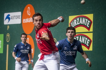 Nagusi dela erakutsi du gaur Aimar Olaizolak. (Jaizki FONTANEDA/ARGAZKI PRESS)