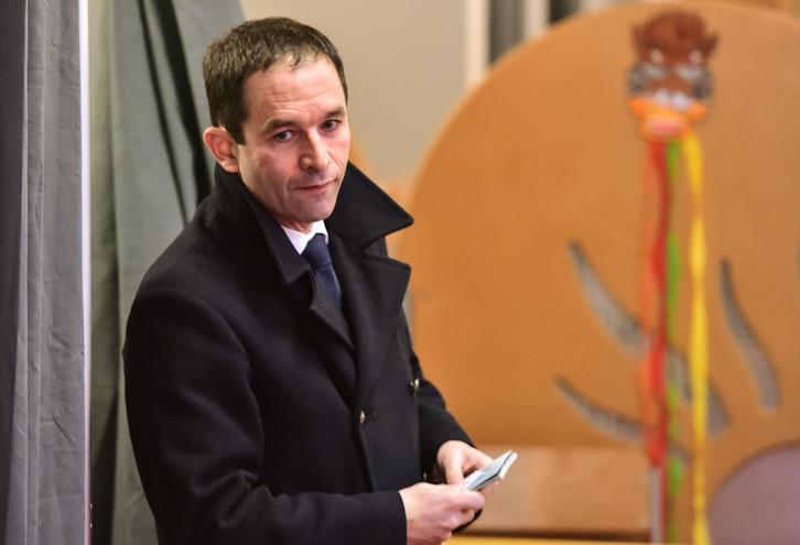 Benôit Hamon será el candidato del PS francés. (Christophe ARCHAMBAULT/AFP)