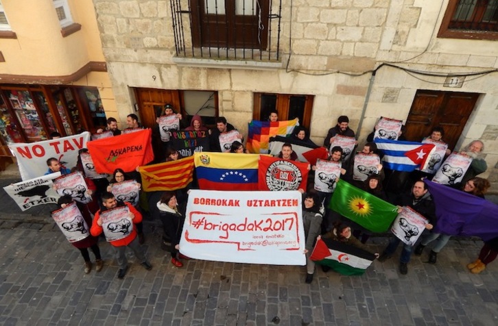2017ko brigada kanpainaren berri eman du Askapenak. (ASKAPENA)