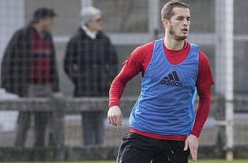 Causic se muestra optimista de cara a lo que resta de Liga. (OSASUNA)