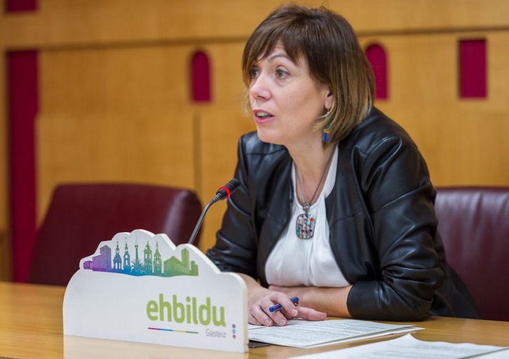 Miren Larrion, en una imagen de archivo. (Juanan RUIZ/ARGAZKI PRESS)