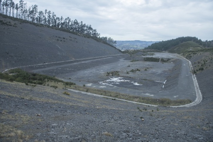 Terrenos de Zubieta en los que se prevé construir la incineradora. (Jon URBE/ARGAZKI PRESS)