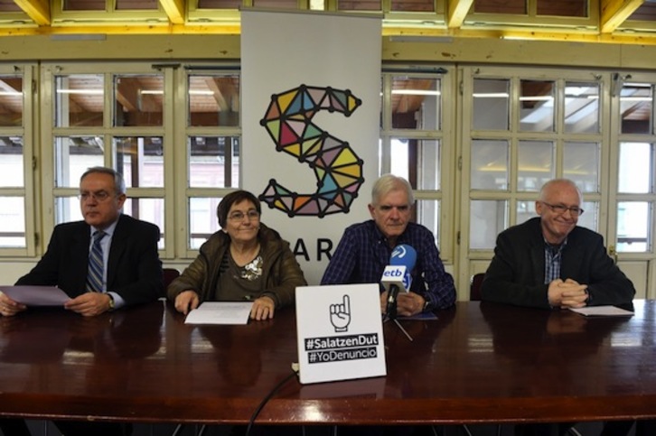 Comparecencia de Sare en Bilbo. (ARGAZKI PRESS)