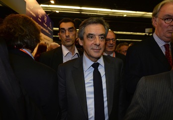 François Fillon, durante un acto reciente. (Eric PIERMONT / AFP)
