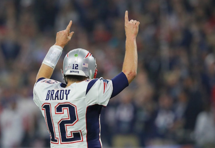 Tom Brady ha vuelto a guiar a los Patriots a un título de la NFL: (Kevin C. Cox / AFP)