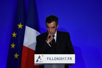 François Fillon ha comparecido para «aclarar las cosas» en relación a la contratación de familiares. (Martin BUREAU/AFP)