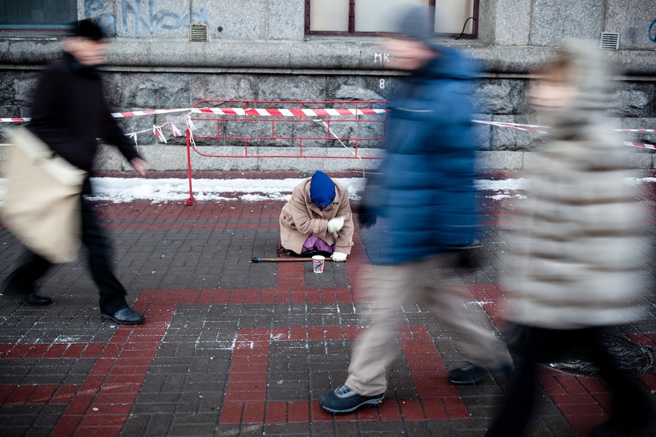 La población espera que la UE quite la necesidad de visados para los ucranianos para poder tener más oportunidades laborales, aunque sea de manera ilegal, ya que sos visados no les permitirán trabajar. (Juan TEIXEIRA) La población espera que la UE quite la necesidad de visados para los ucranianos para poder tener más oportunidades laborales, aunque sea de manera ilegal, ya que sos visados no les permitirán trabajar. (Juan TEIXEIRA)