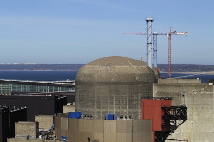 Central nuclear de Flamanville. (Charly TRIBALLEAU / AFP)