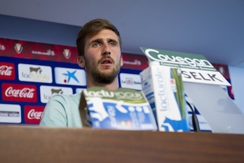 Sanjurjo ve posibilidades de ganarle al Real Madrid el próximo sábado. (Iñigo URIZ/ARGAZKI PRESS)