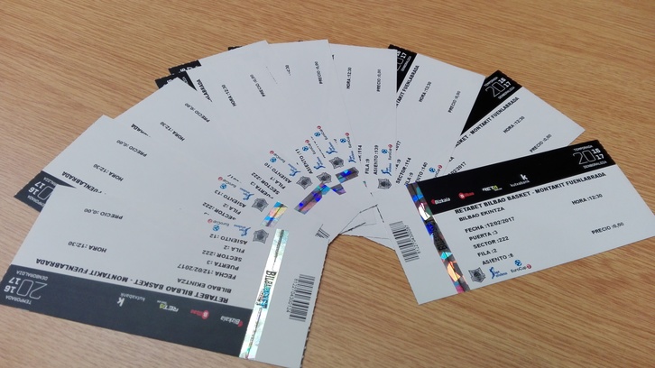 Sarrerak Bilbao Basket.