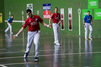 Lehia bizia dago finalerdietara sartzeko bikoteen artean. (Iñigo URIZ/ARGAZKI PRESS)