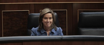 La exministra Ana Mato, en una imagen del Congreso. (J. DANAE/ARGAZKI PRESS)